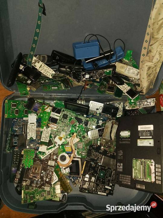 Płytki elektroniczne odzysk metali zloto srebro dolnośląskie Legnica sprzedam