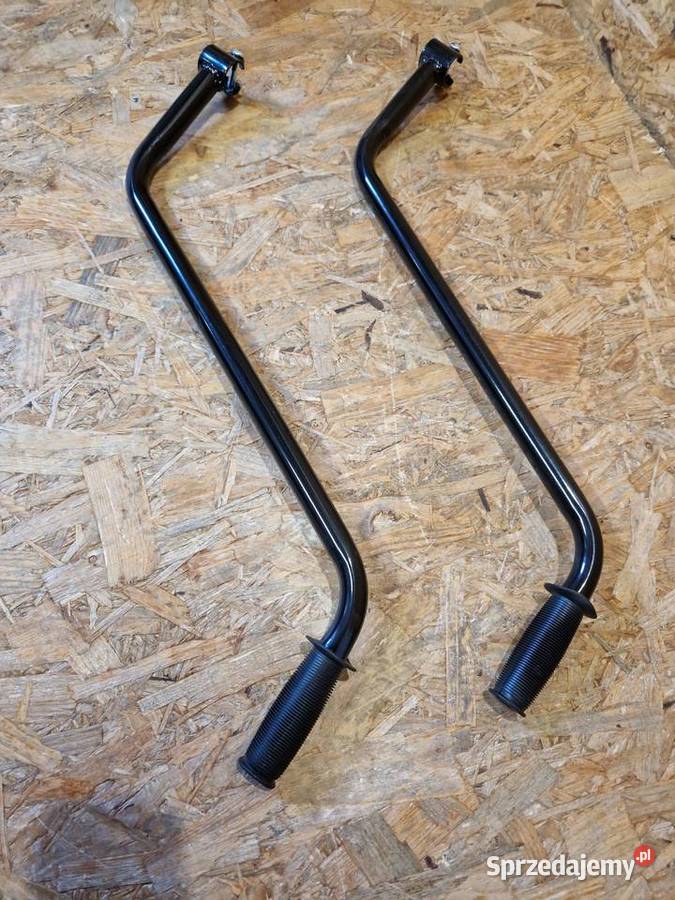 PROWADNIK PCHACZ RĄCZKA UCHWYT DO ROWERKA czarny wielkopolskie Głogowa