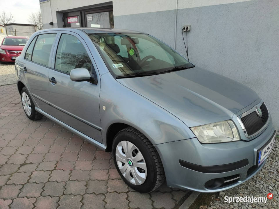 koda Fabia klima tempomat elszyby isofix org immobilizer śląskie Racibórz
