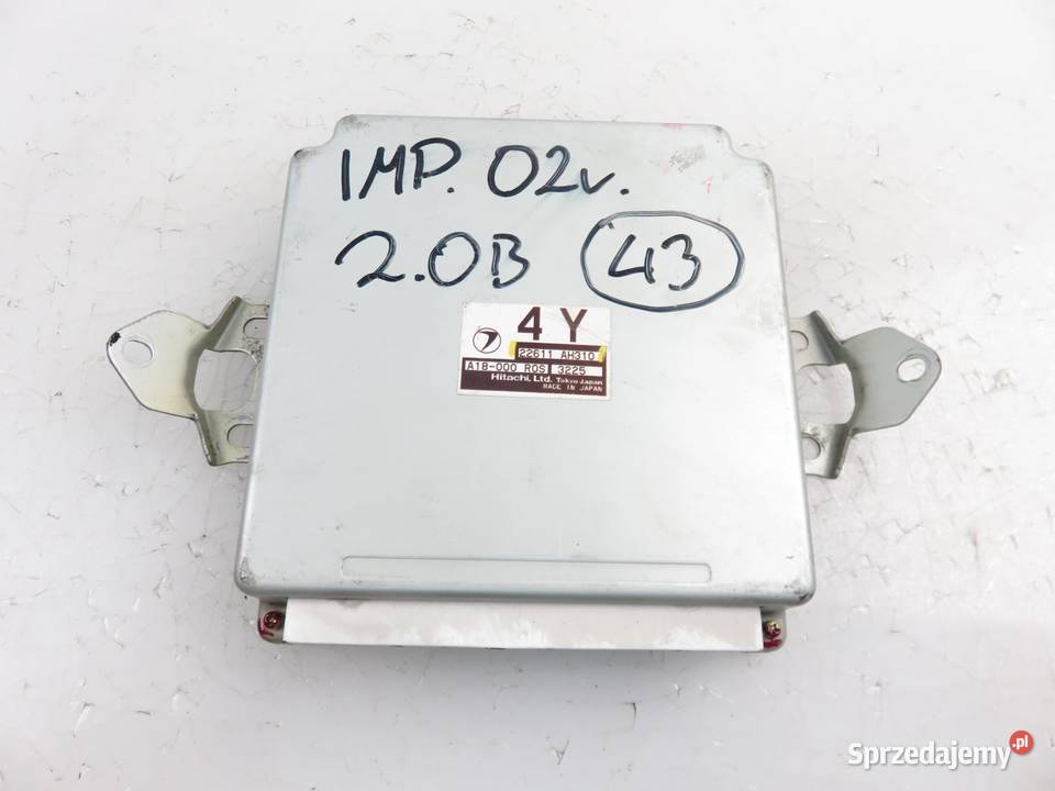 STEROWNIK SUBARU IMPREZA II GG 20 22611AH310