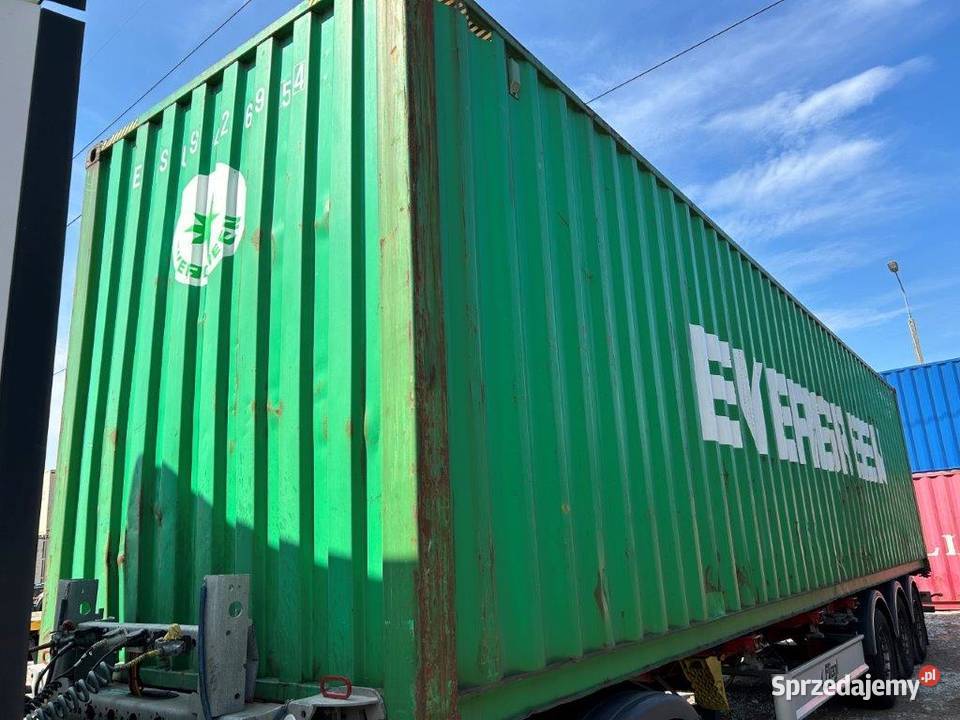 Kontener morski 40 HC 12m CW TSCONT wielkopolskie Poznań