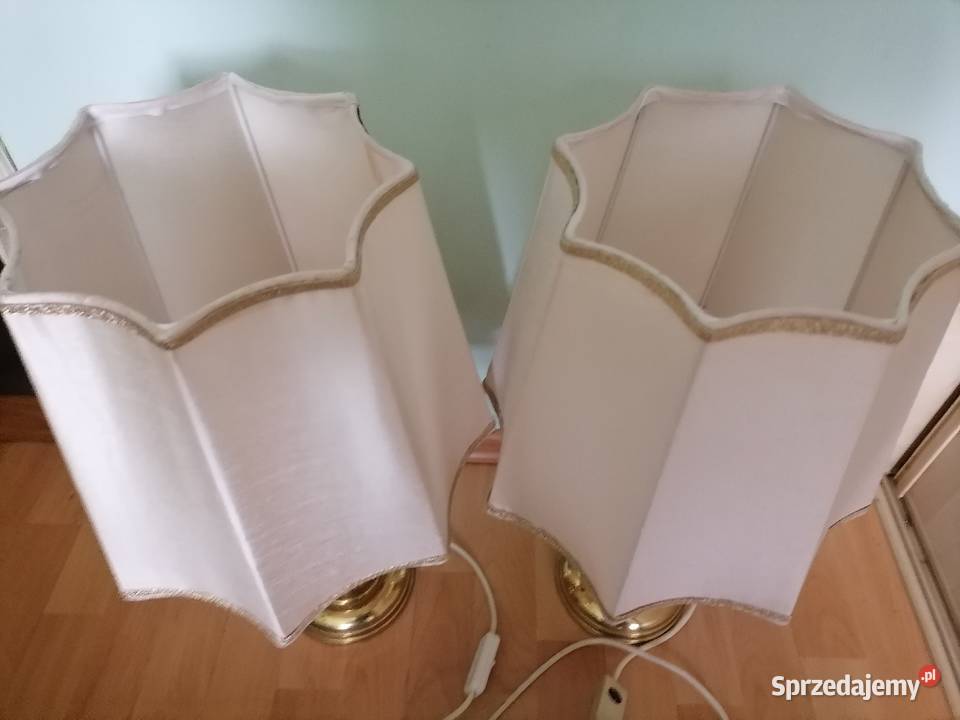 Lampa mosiężna gabinetowa z łat 60 tych Art deco sprzedam