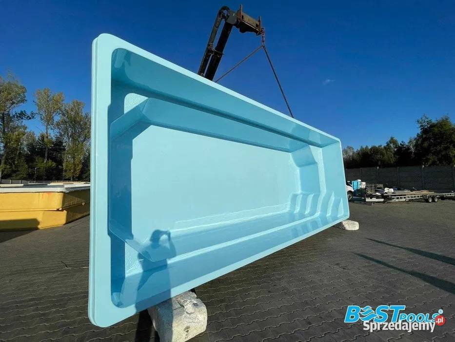 OKAZJA poliestrowy basen Madera 75x32x155m