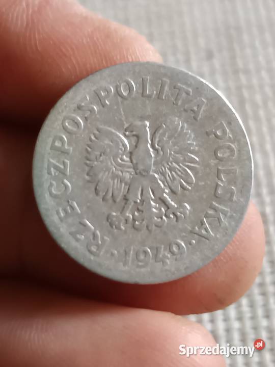 Sprzedam monete 50 gr 1949 r mala skretka nnn Antyki, Sztuka, Kolekcje Chełm
