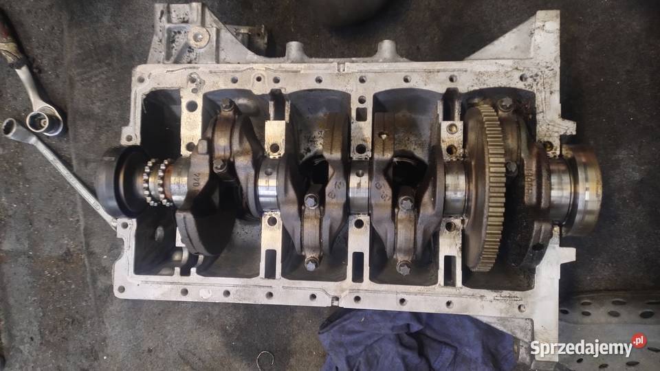 BMW E90 E87 20b N43B20AY silnik dół blok wał