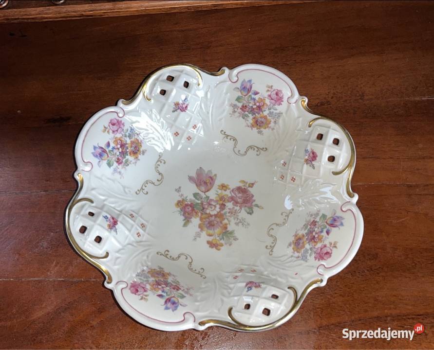 Patera VEB R Reichenbach Na 4 nóżkach Gdańsk