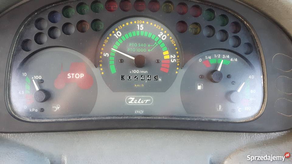 Zetor 6341 72 z ładowaczem stan mały przebieg 3024h Maszyny rolnicze Koło