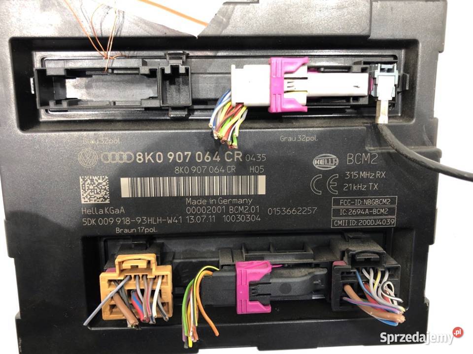 MODUŁ KOMFORTU AUDI Q5 8R 8K0907064CR SUV 0817 osobowe Zestawy naprawcze