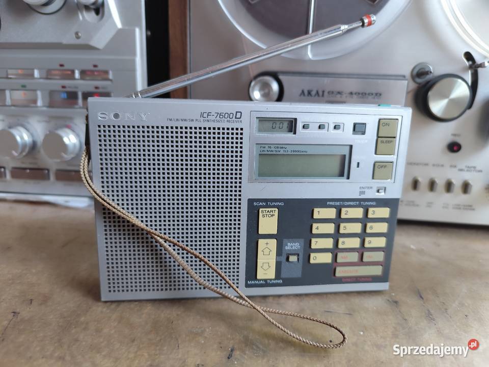 radio globalne Sony ICF7600D Stargard sprzedam