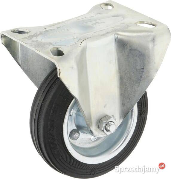 Koło stałe metalowo gumowe 100x30 mm podstawa małopolskie Kamionna sprzedam