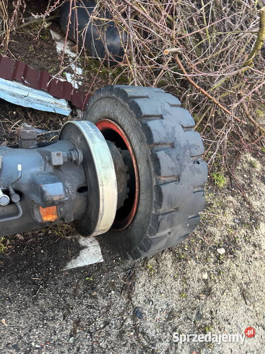 Koło pełne 25015 kompletne z felgą LINDE H40 H45 łódzkie sprzedam