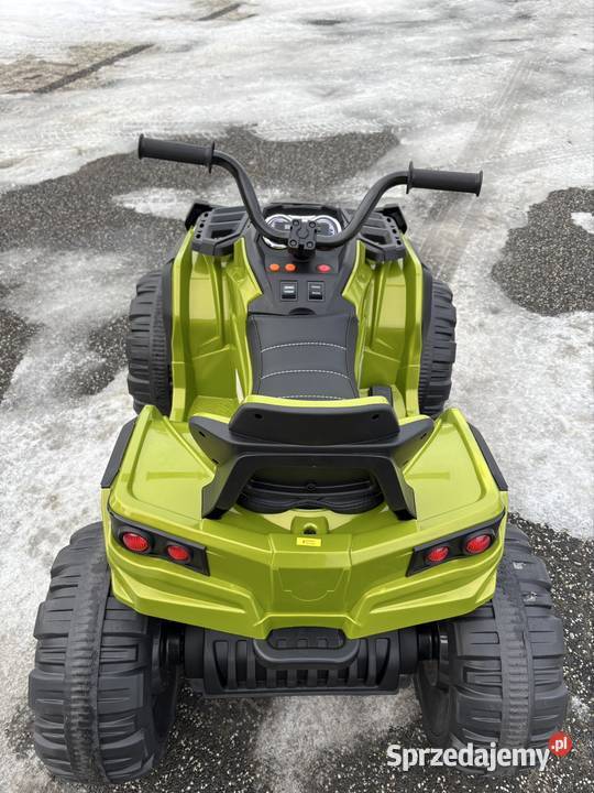 Quad Elektryczny Na Akumulator Dzieci Zielony Pojazdy elektryczne i spalinowe Milejewo
