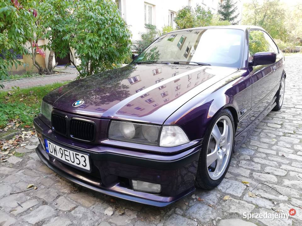 BMW E36 coupe DaytonaViolet 320i M52 MPAKIET Seria 3