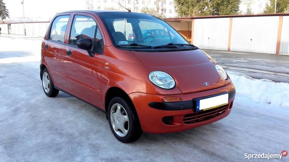 Daewoo Matiz Life Ładny Stan 1999 VAT marża Jasło