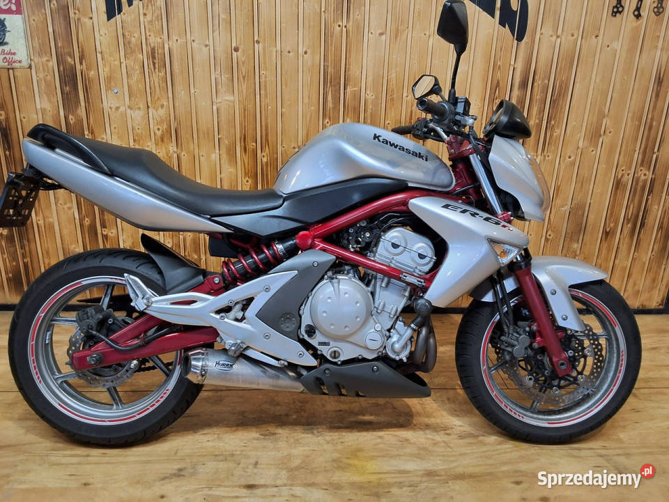 Kawasaki ER Piękny Motocykl KAWASAKI ER6n naked