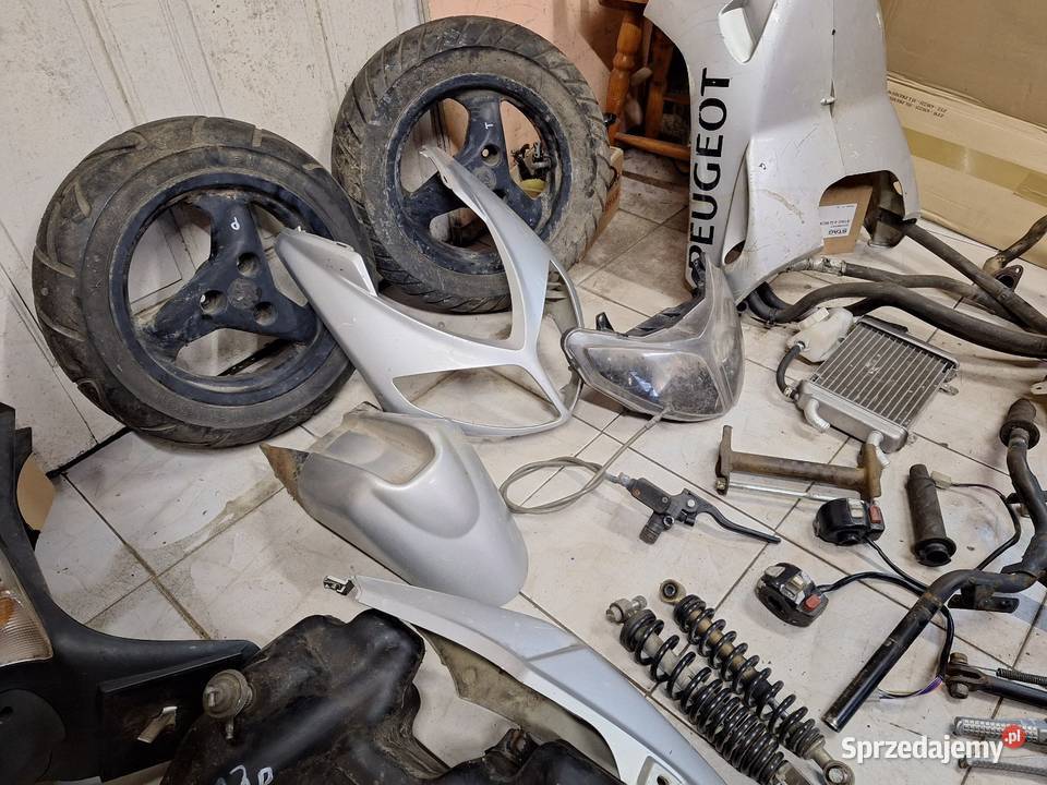 Peugeot Speedfight 2 części amor wydech wiązka Motocykle na części Jelenia Góra sprzedam