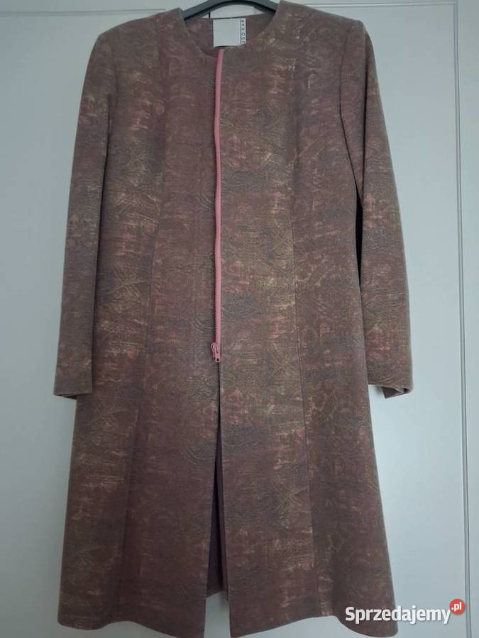 Płaszcz elegancki wełniany