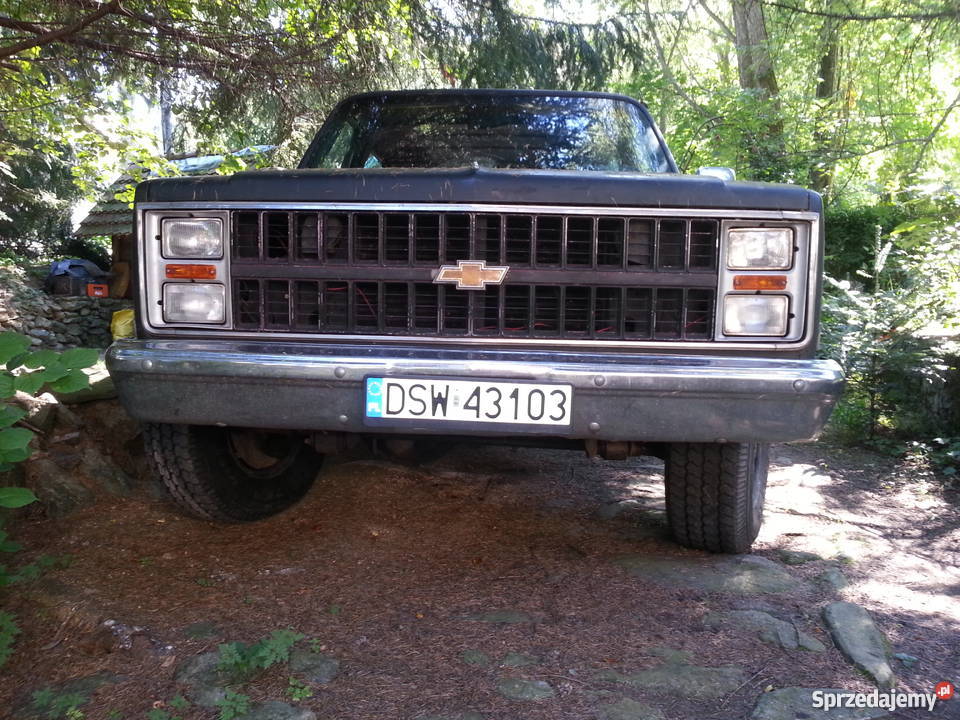 Chevrolet Blazer K5 V8 LPG Chevrolet dolnośląskie Lubachów