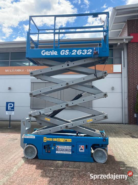 Podnośnik nożycowy GENIE GS 2632 236 podest 567h Jasło sprzedam
