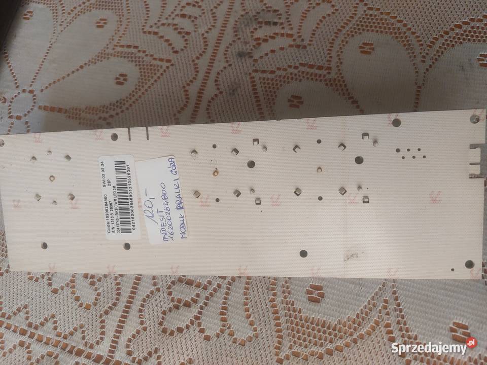 INDESIT 16200284800 MODUŁ PRALKI GÓRA
