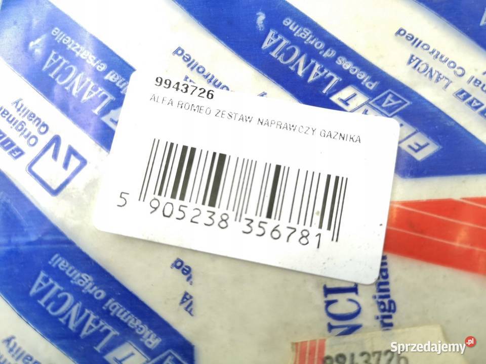 ZESTAW NAPRAWCZY GAŹNIKA ALFA ROMEO 33 8894 OE sprzedam