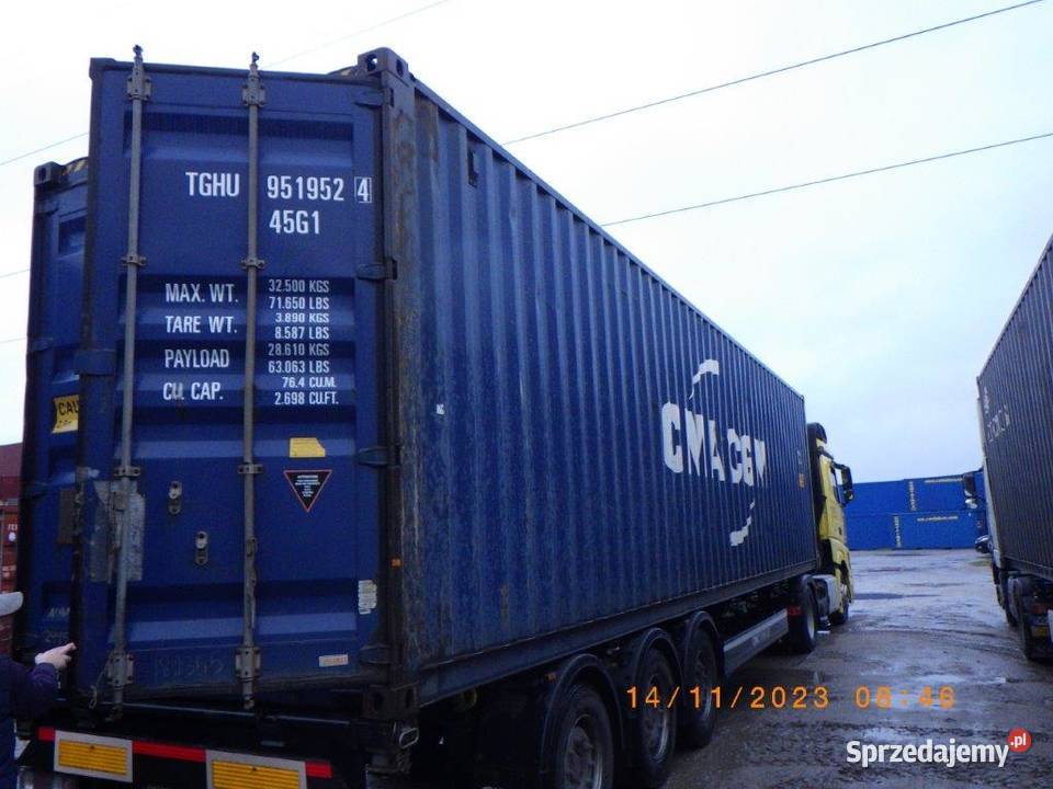Kontener morski magazynowy budowlany 40 HC różne Biznes i Przemysł świętokrzyskie Kielce