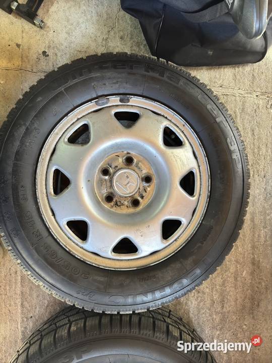 Opony zimowe 20555 r15 plus felgi 5x1143 podkarpackie Pruchnik