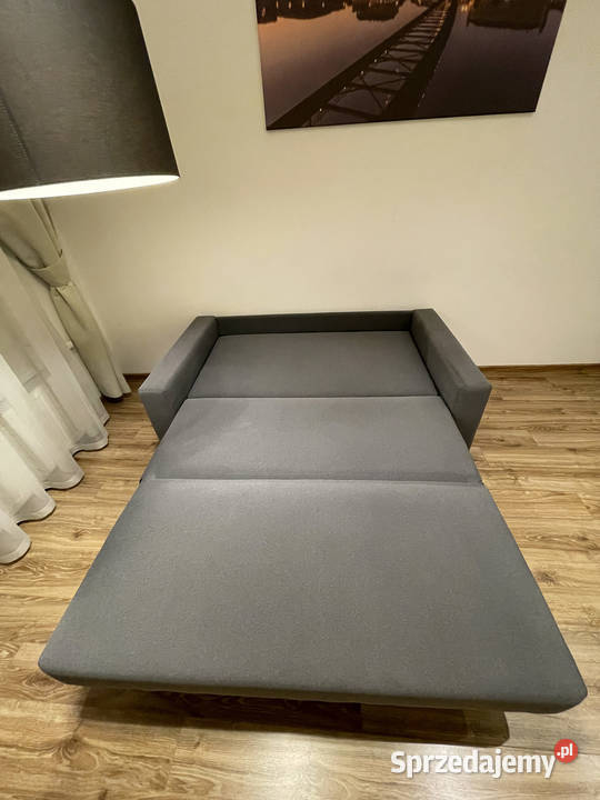 Szara Kanapa sofa rozkładana 170 na 140 x 200 Kraków sprzedam