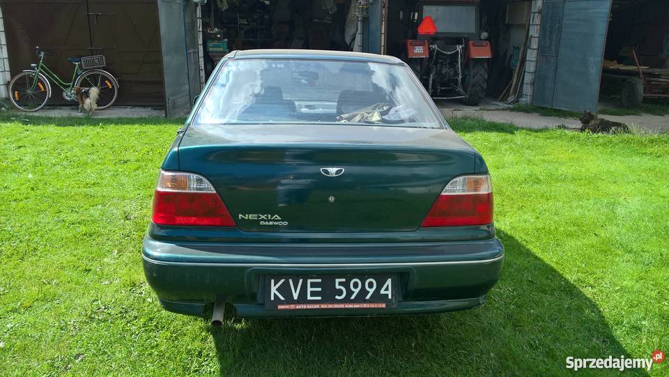 Daewoo Nexia 1200 PLN Sprzedam zielony Nexia