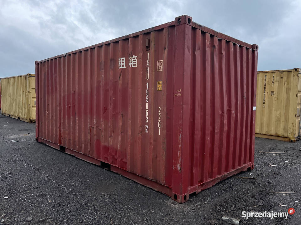 Kontener morski magazynowy 20DV 6 metrowy świętokrzyskie Skarżysko-Kamienna