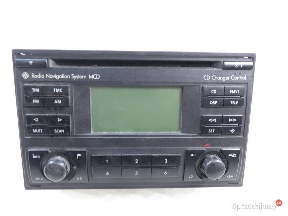 RADIO VW POLO IV 9N 1J0035191A KOD
