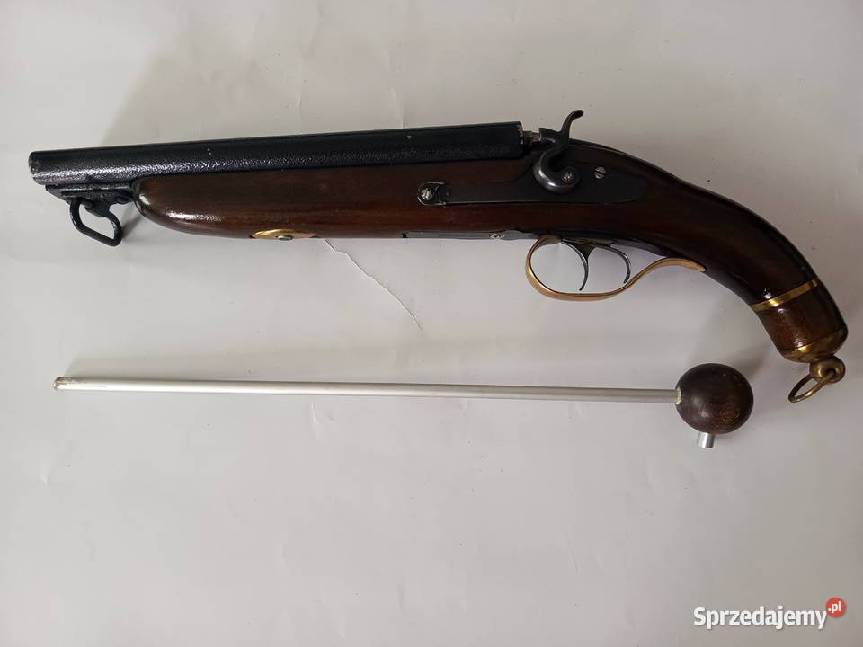 pistolet dwulufowy czarnoprochowy kal 44 mazowieckie