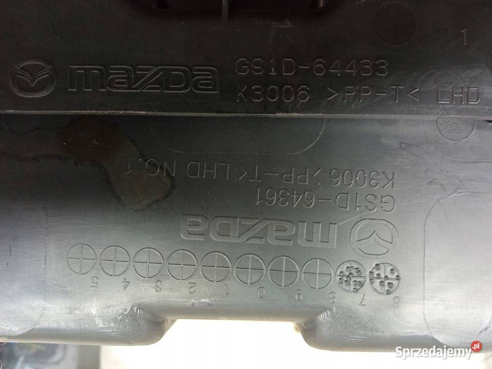 UCHWYT NA KUBEK GS1D64361 GH Mazda 6 II 20072013