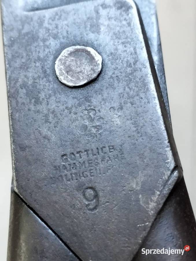 Gottlieb Hammesfahr Solingen antyczne kute Antyki Miejsce Piastowe sprzedam