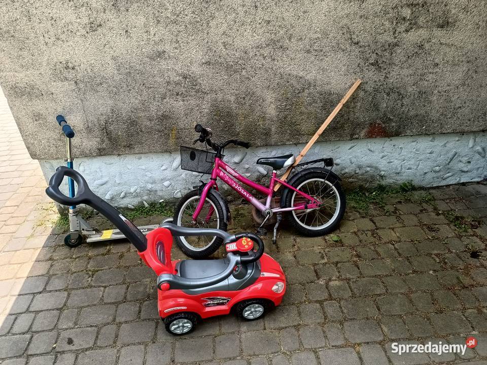 rowerek hulajnoga ustkochodzik Łódź