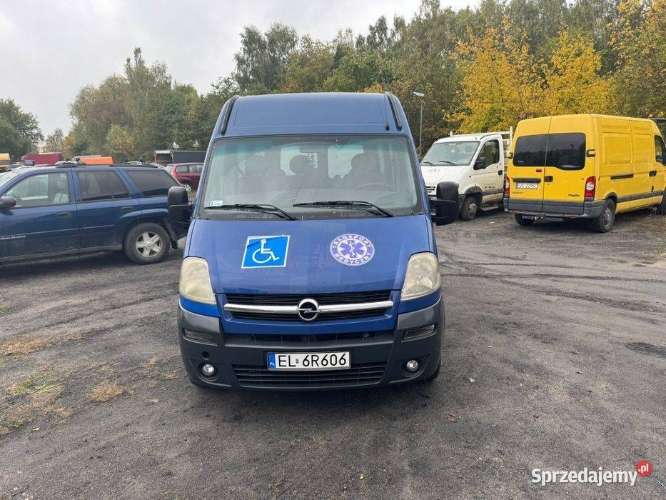 Opel Movano 9os 2008 423km łódzkie