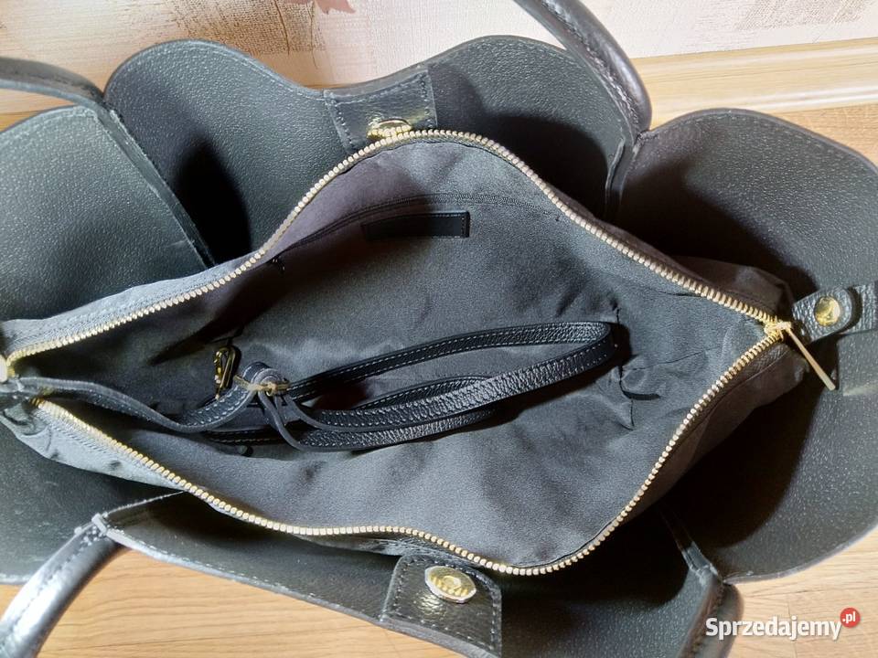 NOWA Torebka damska do ręki shopperka pasek 2w1 Zabrze