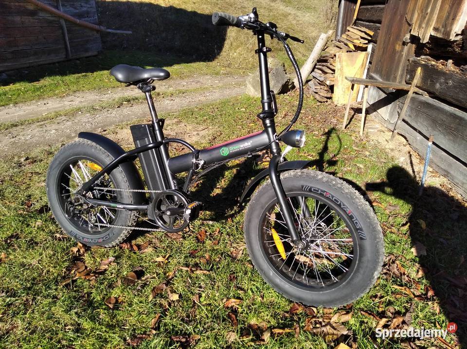 Rower elektryczny składany mało używany składak Piwniczna-Zdrój sprzedam
