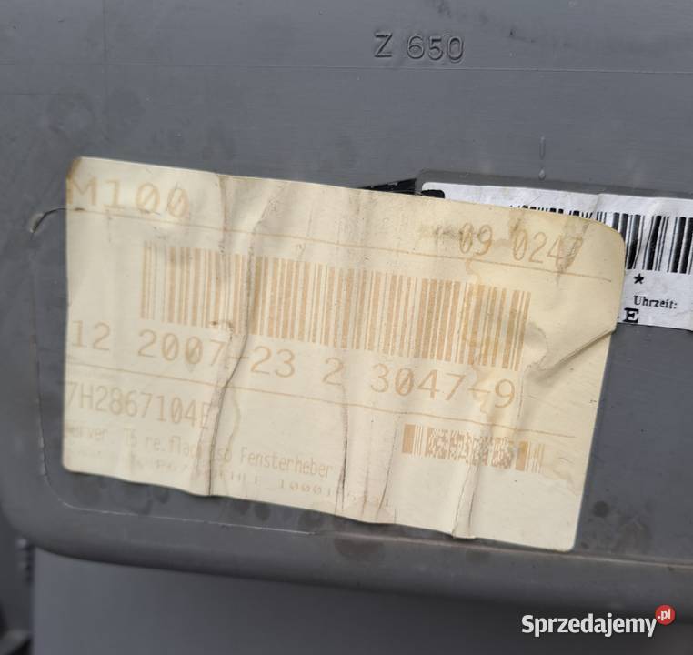 Tapicerka Drzwi Prawy Przód VW Transporter T5 dostawcze Mielęcin