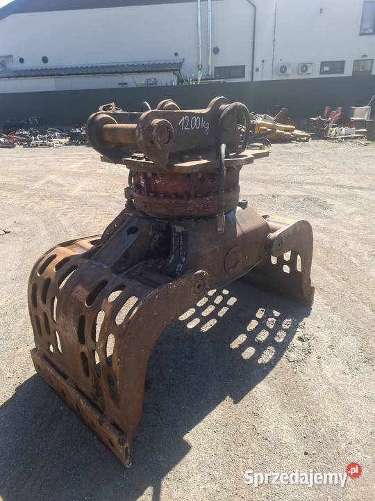 Chwytak chydrauliczny obrotowy sortujący Maków Podhalański