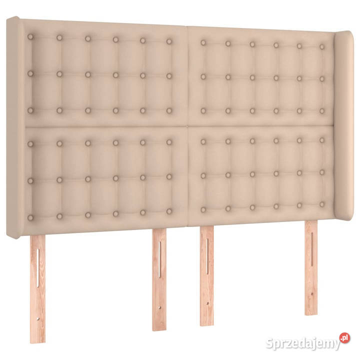 Zagłówek uszak cappuccino 147x16x118128 sztuczna sprzedam