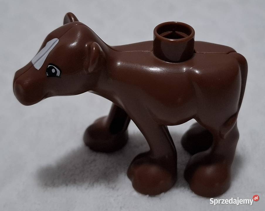 Figurka brązowy cielaczek cielak 6 klocki LEGO Czeladź sprzedam