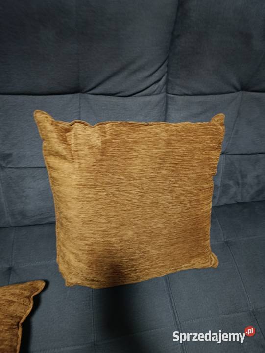poduszki dekoracyjne brązowe komplet wielkopolskie Poznań sprzedam