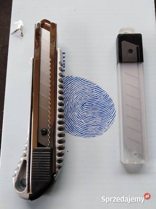 METALOWY NÓŻ NOŻYK ŁAMANE OSTRZA 5 Jasło