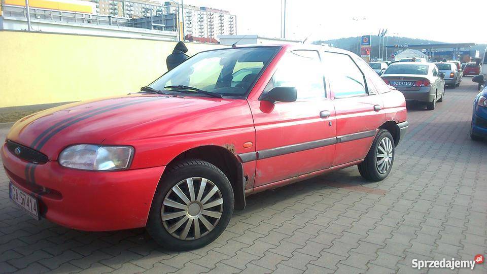 Ford Escort 16 Benzyna Oc i Przegląd na manualna Gdynia