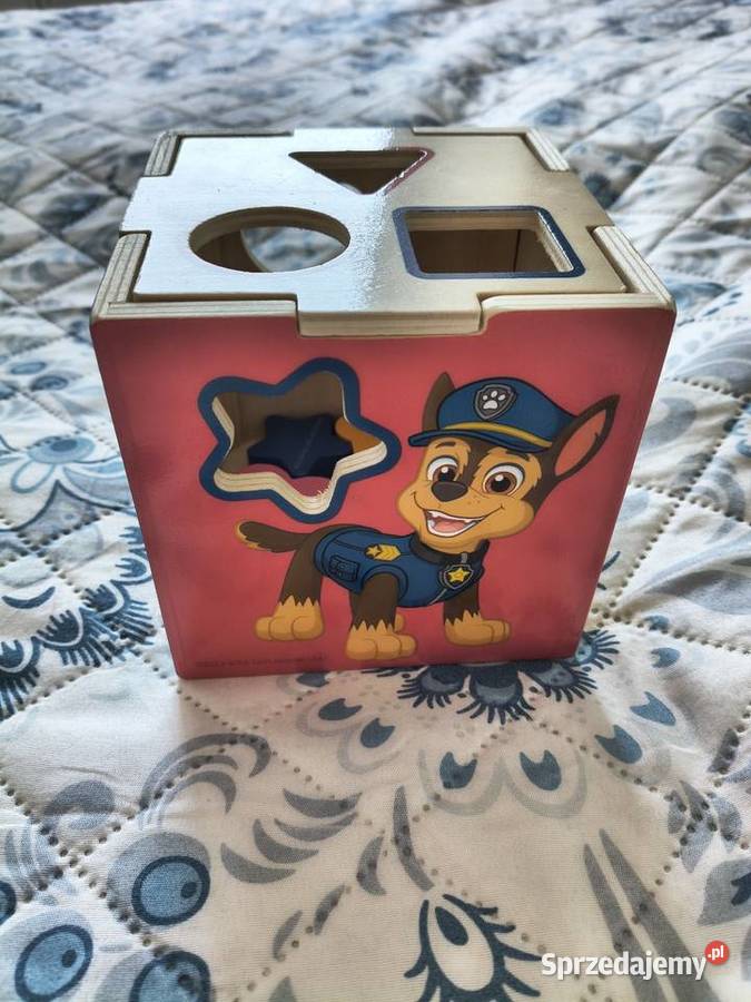 Drewniany sorter układanka Psi patrol Szczecin sprzedam