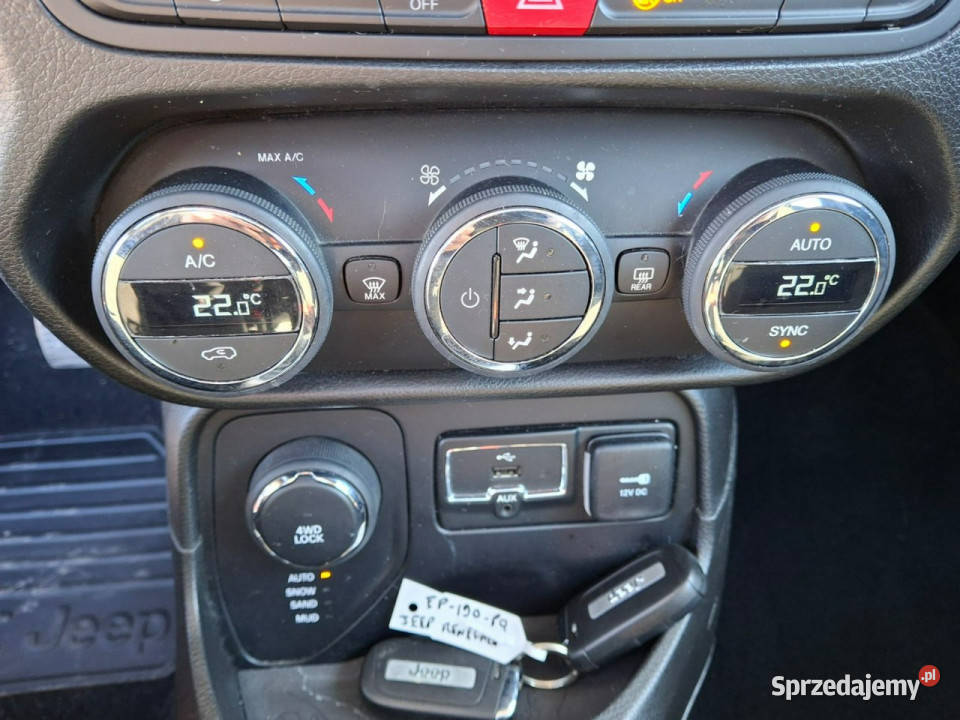 Jeep Renegade 4x4 I 2014 VAT marża wielkopolskie Pleszew