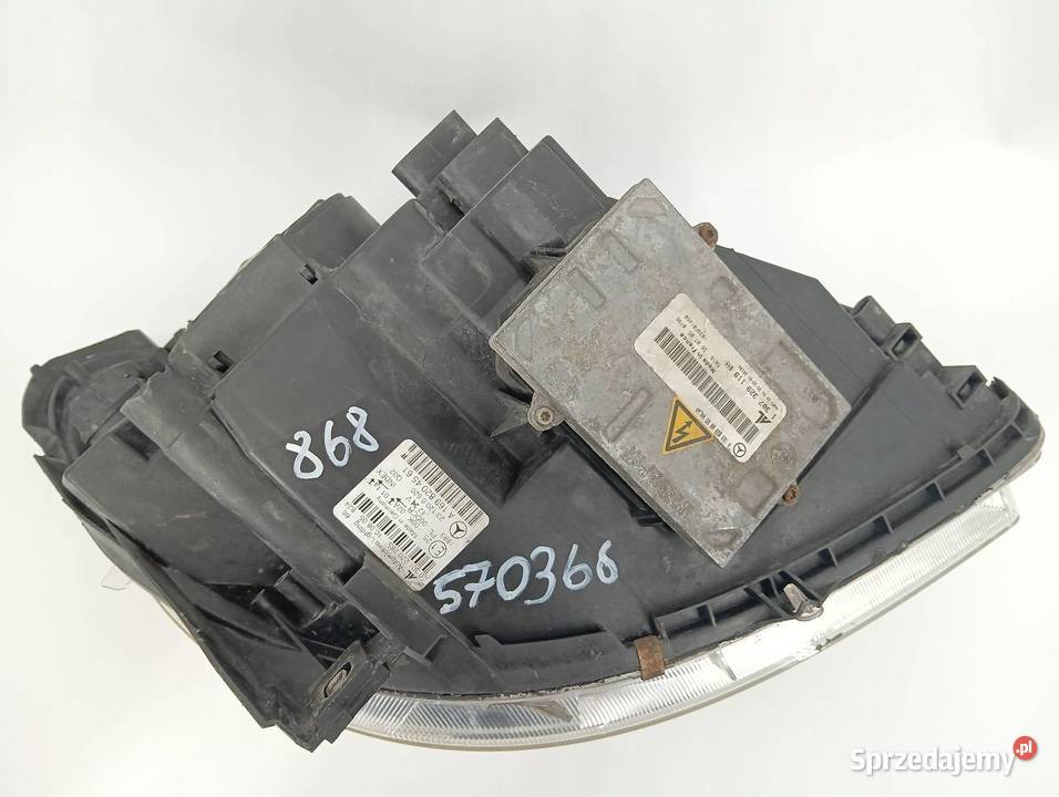 LAMPA PRZÓD LEWA XENON EUROPA A1698204561 Lampy przednie świętokrzyskie