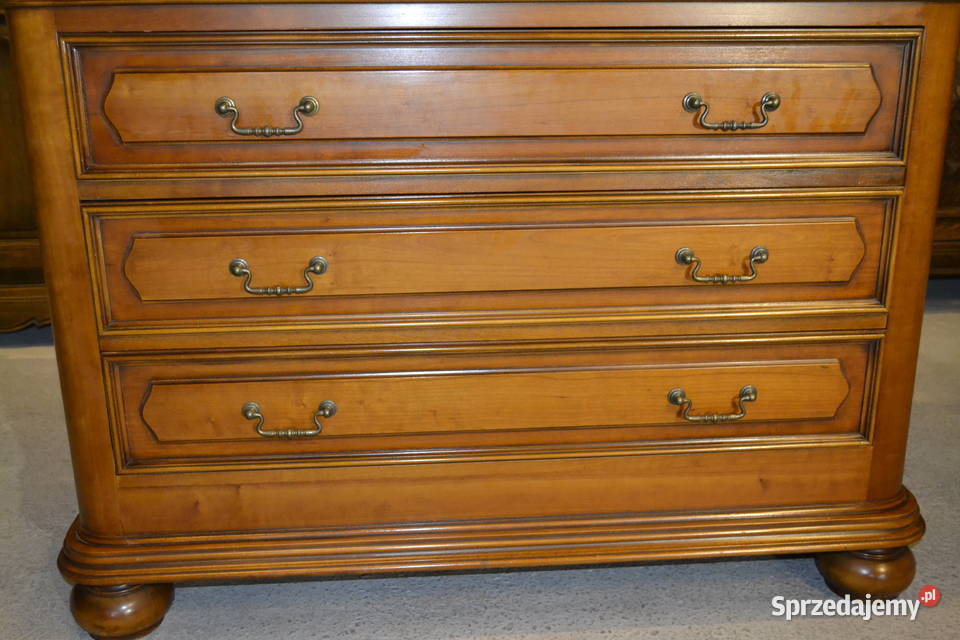 komoda szyfonierka stylowa orzech