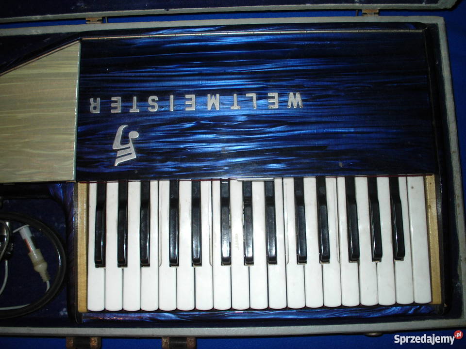 Gitara klawiszowa lata 5060 unikat WeltMeister Kępno